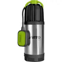 Vito Pompe de relevage 1000W Multicellulaire Pompe à eau 6500 L/h