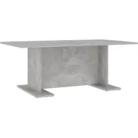 Syfax Table basse gris béton 103,5x60x40 cm bois d'ingénierie