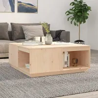 Prolenta Maison Exclusive - Table basse 100x101x40,5 cm en pin massif