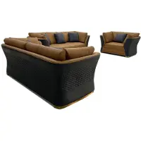 AEA Ensemble Canapé 3 1 places Design Canapé Coussin Canapé Moderne Luxe Nouveau