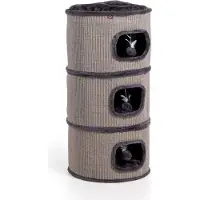 Canadian Cat Company Tony | Griffoir pour chat | Lair | Canadian Cat | anthracite | 45 x 45 x 90