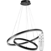 Rabalux Luminaire suspendu LED Isaure 600 mm 80 W CCT avec télécommande 72305