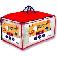 Dodo Pack Couette + Oreillers , 200x200 cm, 60x60 cm, Garnissage Polyester 350g/m², Blanc