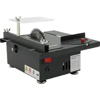 OEM Scie circulaire de table, 10000 tr/min, capacité de coupe polyvalente, noire
