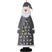 Excellent Calendrier de l'Avent à suspendre pour enfants 117 cm - Père Noël