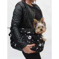 Odol-Plusz Sac pour chien Sac de transport Sac de transport boîte pour chien Sac de transport pour chien [ noir ]