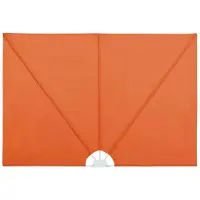 Syfax Éventail latéral de terrasse pliable Terracotta-Rouge 300×150 cm