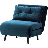Wintech Fauteuil convertible Flic - large de 77 cm-Velluto 11-black