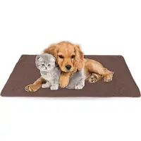 BC-Agentur Couverture pour animaux de compagnie avec rembourrage - 90 cm x 140 cm - Marron (R)