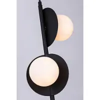 Rabalux 72224 Lampes suspendues Jules G9 3x MAX 5 métal verre noir