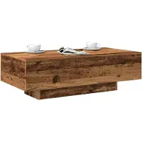 Prolenta Maison Exclusive - Table basse aspect bois ancien 100x49,5x31 cm Matériau dérivé du bois