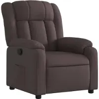 Sonstiges Fauteuil inclinable Marron foncé Tissu