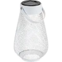 Rabalux Lampe solaire de jardin à LED blanches Tapolca 0,16W 77176