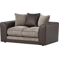 Wintech Sofa convertible Dillon-Jumbo mink/Casco brown-Fibre polyester + fibre polyuéthane