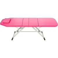 OEM Table de massage, Design portable, Coussin amovible, Rose