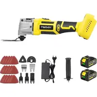 OEM Outil d'oscillation multifonctionnel, moteur sans balai, vitesse variable, 2 batteries 15000mAh