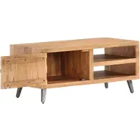 Syfax Table basse 90x45x40 cm Bois d'acacia massif