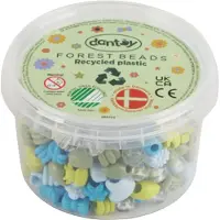 Dantoy Perles - 280 pièces - Forêt Recyclage - - UneTaille - Perles