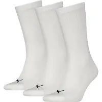 Puma Chaussettes longues rembourrées New Generation, lot de 3, blanc, pointures 43-46 (hommes), blanc, pointures 43-46