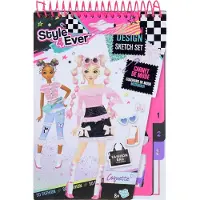 Style 4 Ever Bastelset Fashion Designer Mini Sketch Set