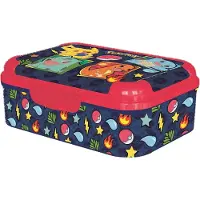 Pokémon 088808738-80843, Boîte à lunch, Enfants, Multicolore, Image, Rectangulaire, Garçon/Fille