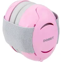 Dooky Casque antibruit - Bébé - Rose - - UneTaille - Casque antibruit
