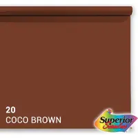 Falcon Eyes Background Paper 16 Peat Brown 1.35x11 m