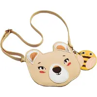 Djeco Sac à Bandoulière - Ours - - UneTaille - Sac à Bandoulière