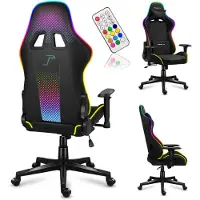 Huzaro GAMING CHAIR chaise de bureau d'ordinateur pivotante LED FULLRGB