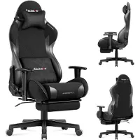 Huzaro Fotel gamingowy Force 5.7 Black, Chaise gaming, Noir
