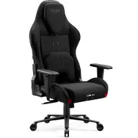 Diablo Chairs Diablo X.One Prime Gaming Chair Chaise de bureau avec fonction de refroidissement, taille normale, couleur noire