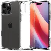 Spigen Crystal Hybrid - Crystal Clear - iPhone 16 Pro Max (Apple iPhone 16 Pro Max), Coque pour téléphone portable, Transparent