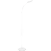 Eglo Lampadaire Lauro blanc