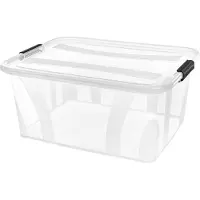 Siena Home Boîte de rangement 21l Anzio avec couvercle