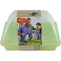 Siena Garden 45203-50 Serre d'intérieur Midi-Grow 29x19x19cm vert pastel, vert (1 pièce)