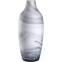 Leonardo Vase Poesia 40 cm, marbre gris (1x, 5.30 l)