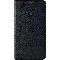 Mike Galeli Book-Cover cuir véritable Marc black (Samsung Galaxy S23+), Coque pour téléphone portable, Noir
