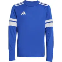 Adidas Squadra 25 Long Sleeve T-shirt Bleu 5-6 Years Enfants