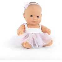 Miniland Poupée fille européenne 21cm - Poupée jouet éducatif