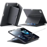 ESR - Flip Hybrid (with Pencil Holder) - iPad Pro 13 (2024) / iPad Pro 13 (2025) - Black (Apple iPad Pro 13 2024, Apple iPad Pro 13 2025), Étui pour tablette, Noir