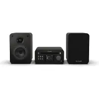 Pure Classic Stereo Mini Système micro audio domestique 20 W Noir