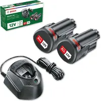 Bosch Chargeur Et Batterie Starter Set Pba 12v 2x1.5ah