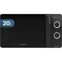 Cecotec 01524 four à micro-ondes Surface plane Seulement micro-ondes 20 L 700 W Noir, Micro-ondes, Noir