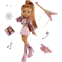 Bratz Poupée Bratz Pop Starz - Yasmin, poupée de mode, pour filles, à partir de 6 ans, convient aux garçons et aux filles, multicolore
