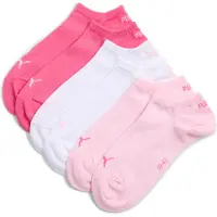 Puma Unisexe, Chaussettes, Sneaker Plain, Pink, (Lot de 3, 39 - 42)