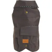 Croci Spa Montreal Imperméable pour chien marron 30cm (30, Imperméable pour chien)