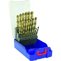 Tivoly Coffret de 25 foret HSSE5 taille meule cylindrique court - 11455070017