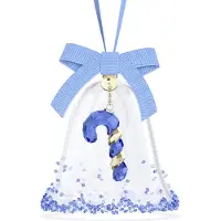 Swarovski Holiday Cheers Dulcis Cloche de Noël bleue (1 x)