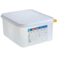 ARAVEN Bacs à aliments à code couleur / (10 l, 4x)