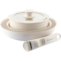 InnovaGoods Ensemble de poêles à frire 5 pièces avec poignée amovible